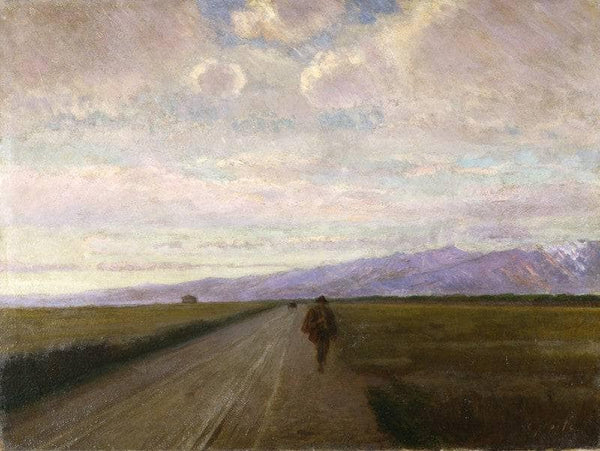 Road on the plain