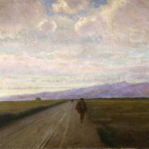 Road on the plain