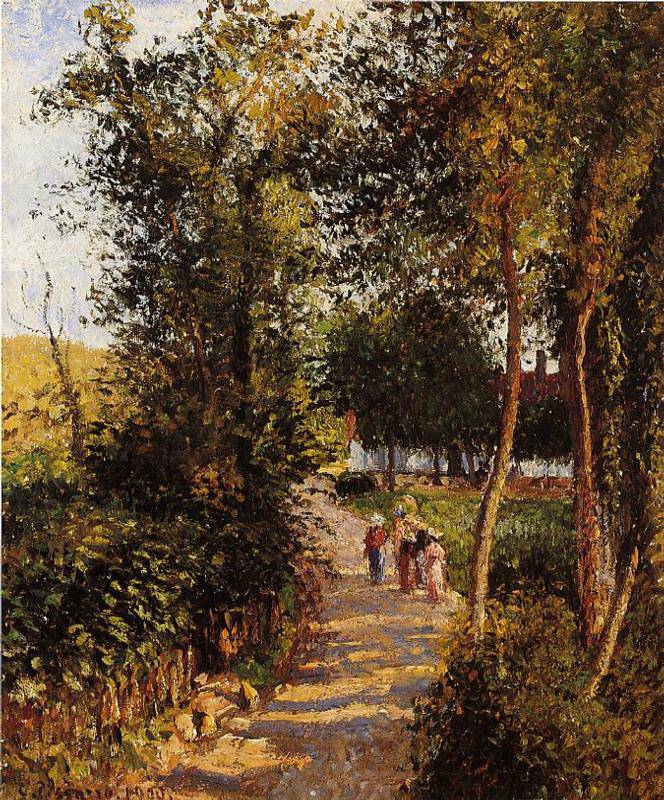 Road to Berneval-le-Petit - Camille Pissarro