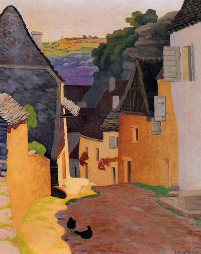 Rocamadour Landscape in entryway