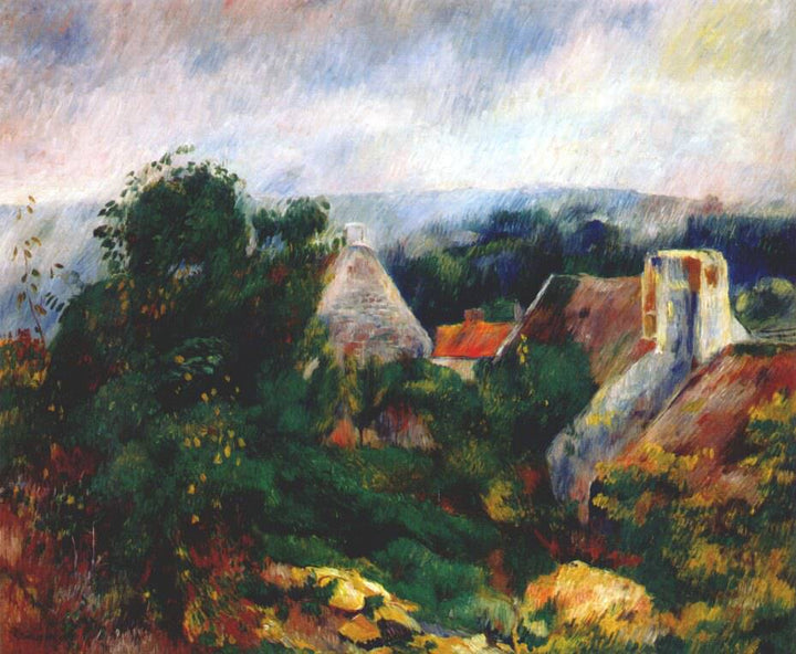 Roche Goyon by Pierre-Auguste Renoir — hand-painted landscape oil painting reproduction on canvas