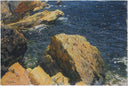 Rocks of the Cape, Javea by Joaquín Sorolla — hand-painted landscape oil painting reproduction on canvas