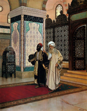 After Prayer - Rudolf Ernst