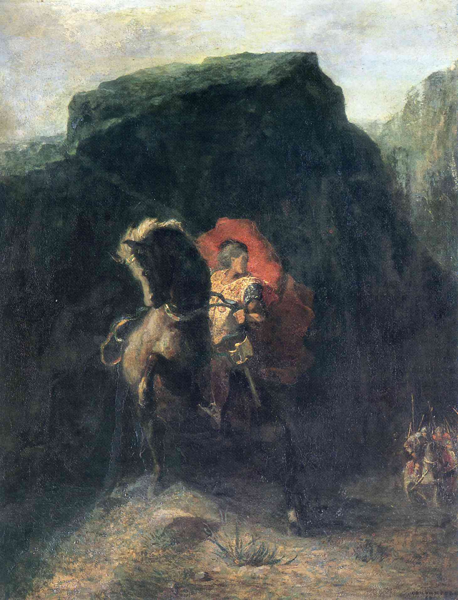 Roland at Roncesvalles - Odilon Redon