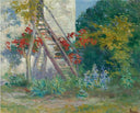Rolleboise, The Workshop Staircase by Maximilien Luce — hand-painted landscape oil painting reproduction on canvas