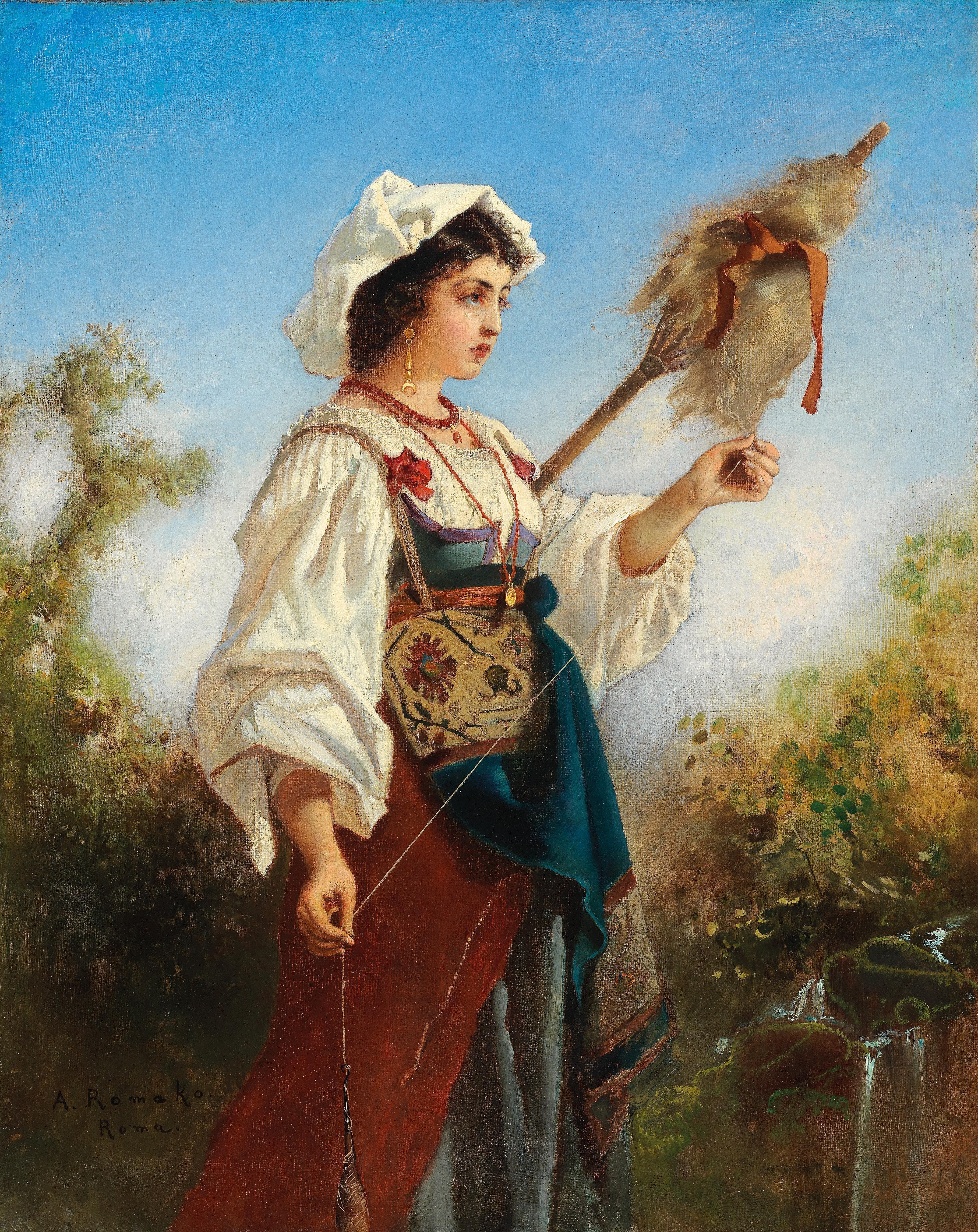 Roman spinner - Anton Romako