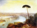 Rome from Mount Aventine by J.M.W. Turner — urban oil painting wall art, Romanticism