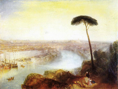Rome from Mount Aventine in apartment