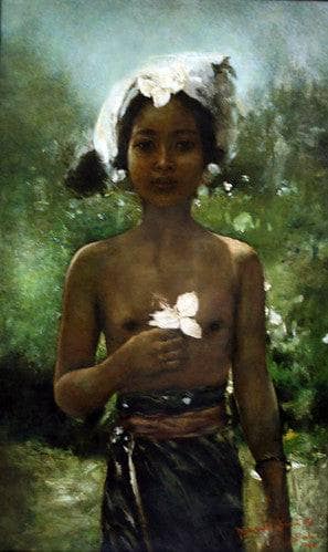 Young balinese