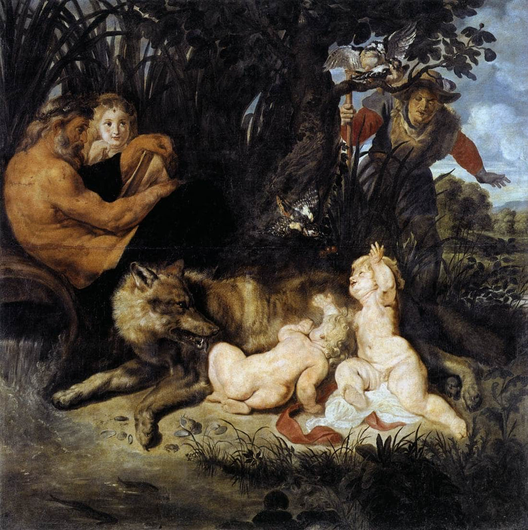Romulus and Remus by Peter Paul Rubens — hand-painted cultural oil painting reproduction on canvas