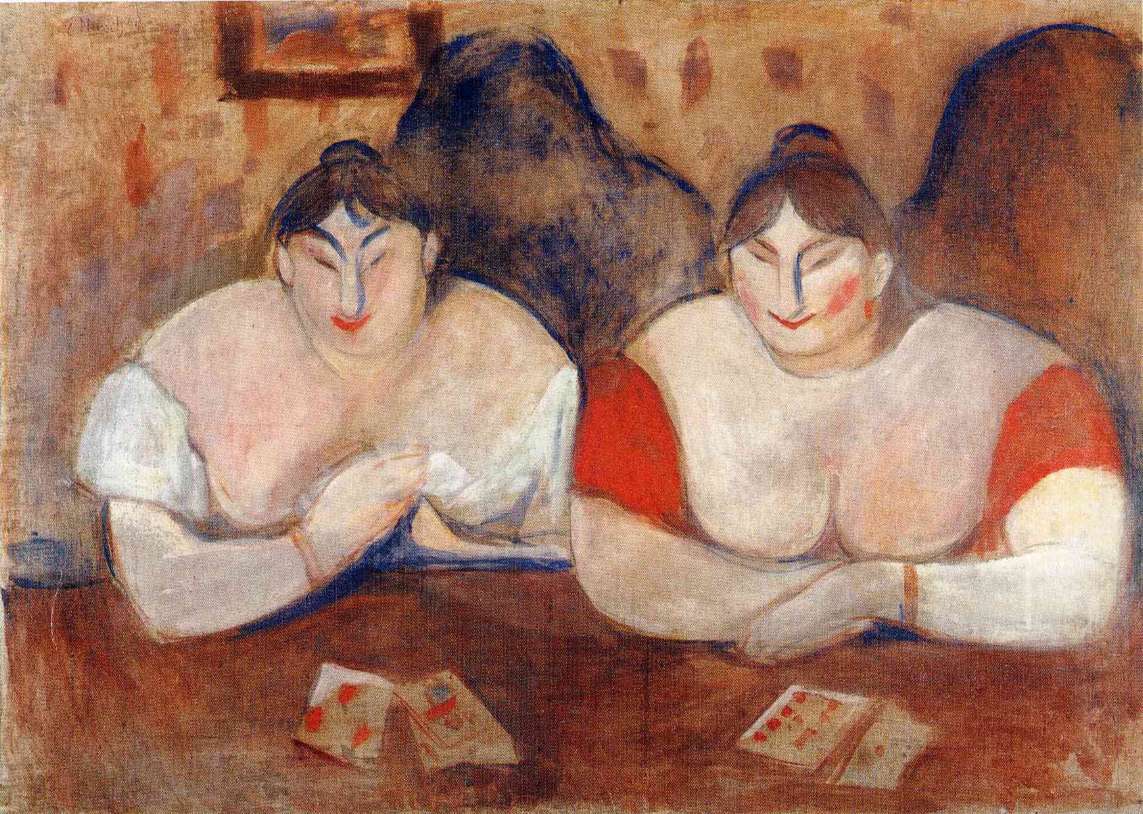 Rose and Amélie - Edvard Munch