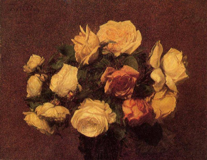 Roses - Henri Fantin-Latour