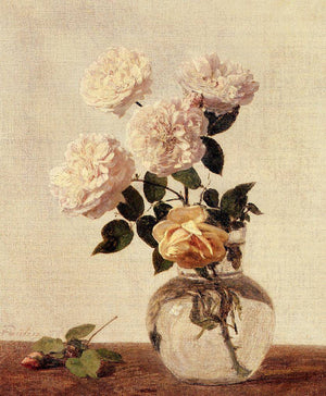 Roses - Henri Fantin-Latour