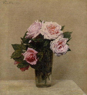 Roses - Henri Fantin-Latour