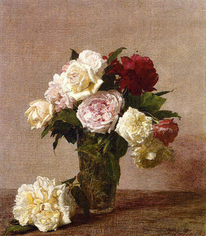 Roses - Henri Fantin-Latour