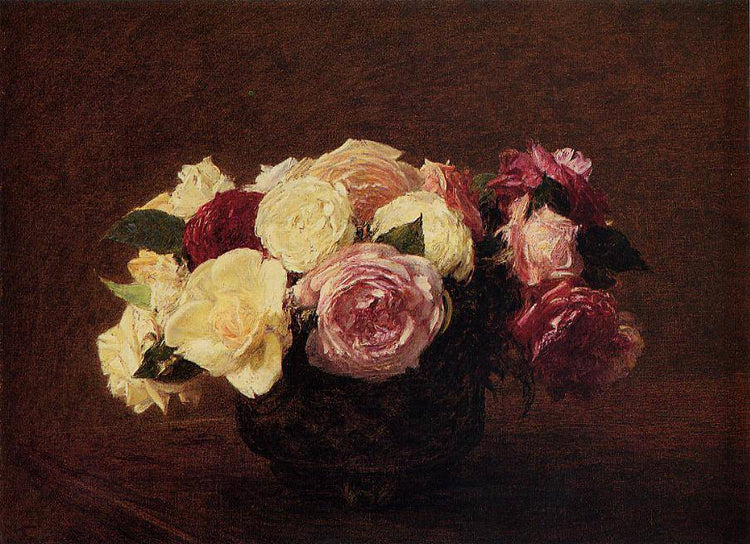 Roses - Henri Fantin-Latour