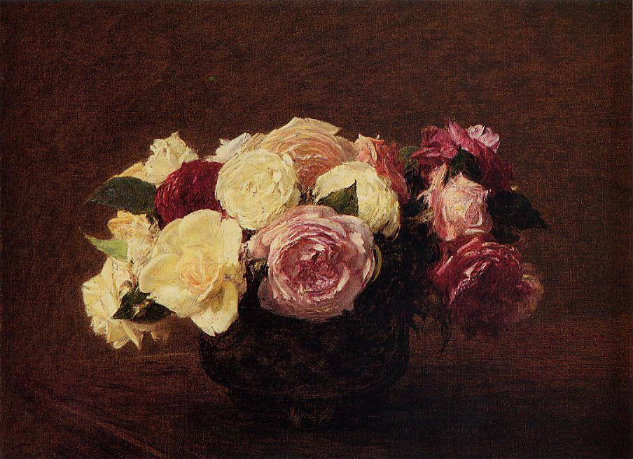 Roses - Henri Fantin-Latour