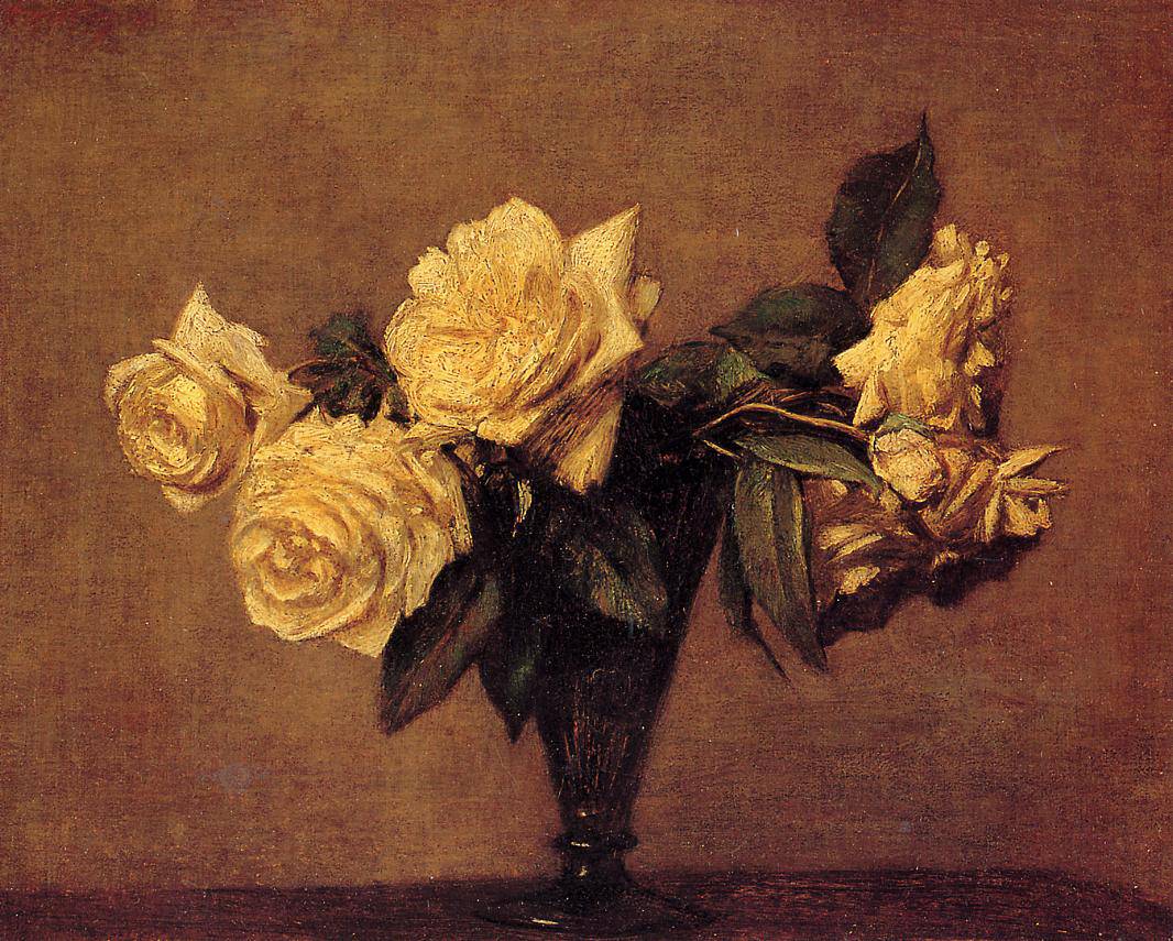 Roses - Henri Fantin-Latour