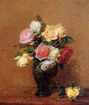 Roses - Henri Fantin-Latour