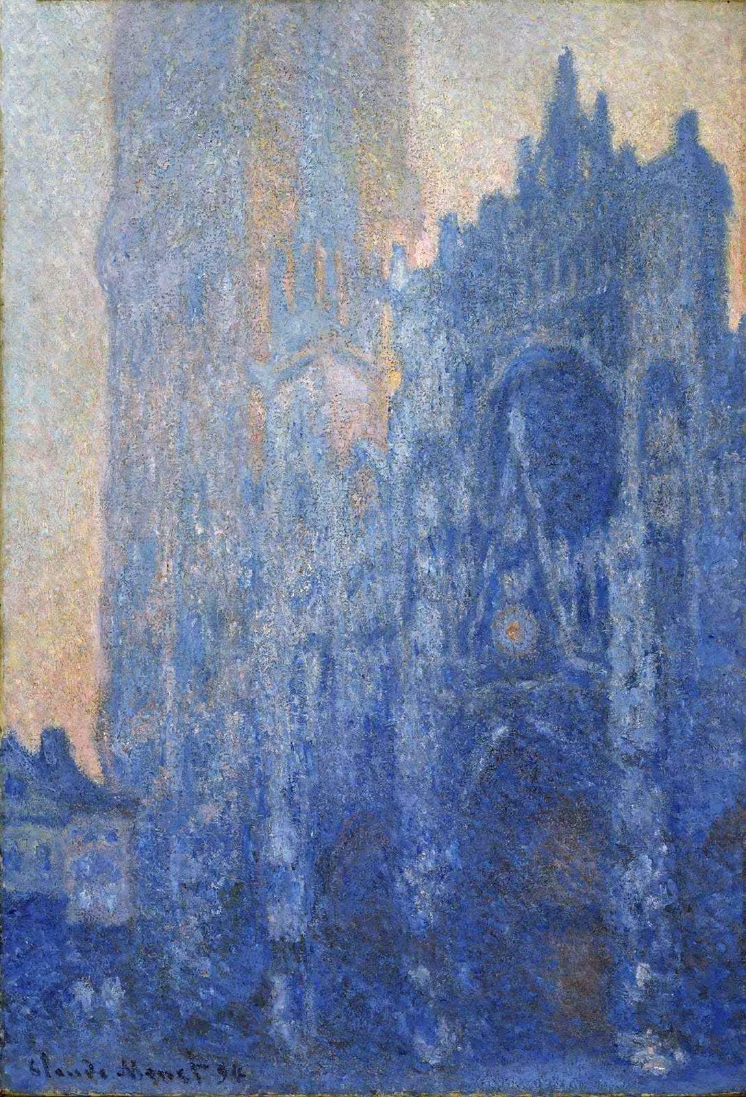 Rouen Cathedral Façade and Tour d'Albane (Morning Effect)