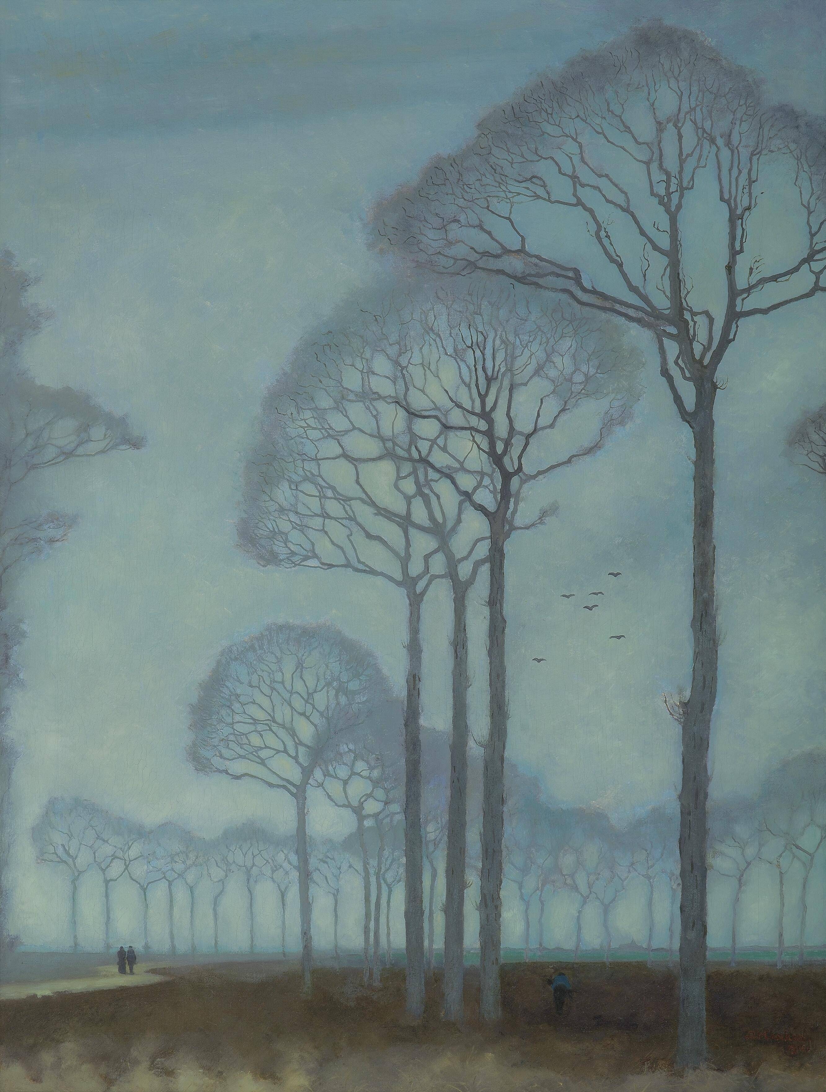 Row of trees - Jan Mankes