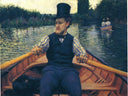 Rower in a Top Hat by Gustave Caillebotte — seascapes oil painting wall art, Impressionism