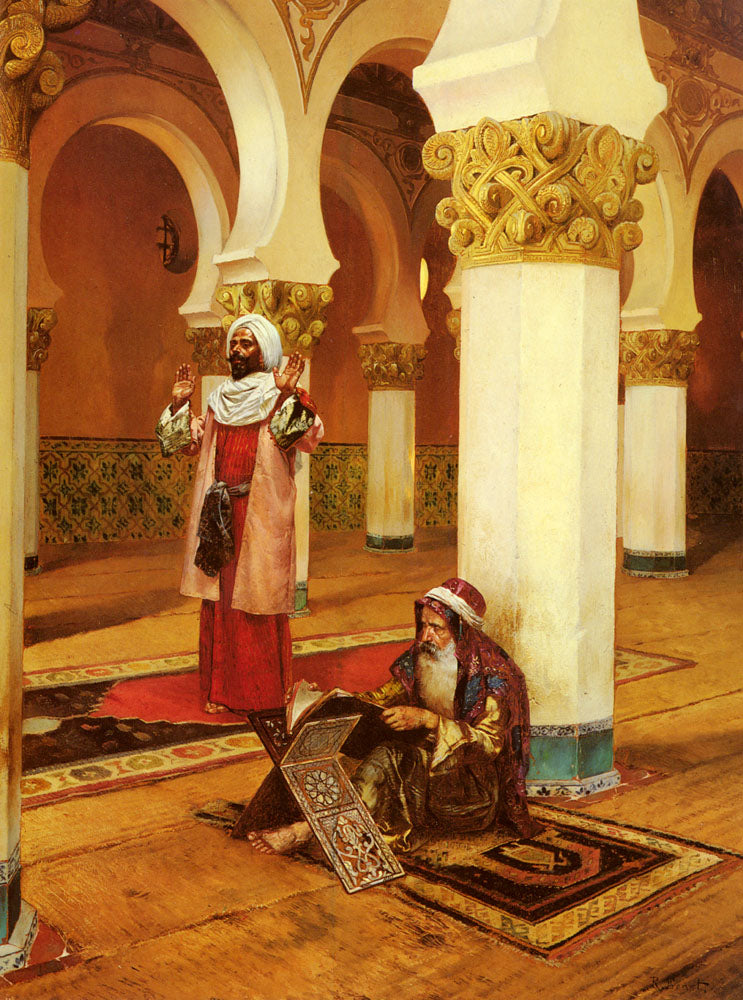 Evening Prayer - Rudolf Ernst