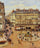 Rue Saint Honore Morning Sun Effect, Place du Theatre Francais in modern living room