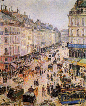 Rue Saint Lazare - Camille Pissarro