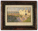 Ruins at Grandcamp by Georges Seurat — hand-painted cultural oil painting reproduction on canvas