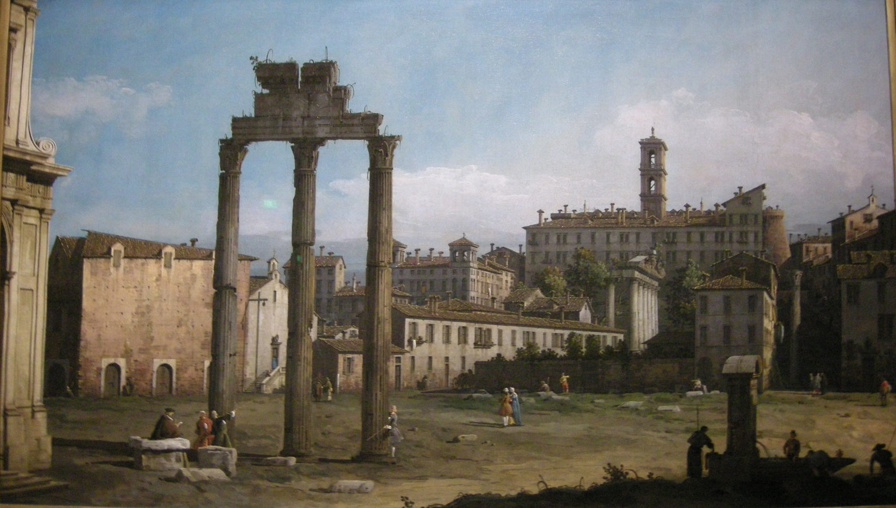 Ruins of the Forum, Rome - Bernardo Bellotto