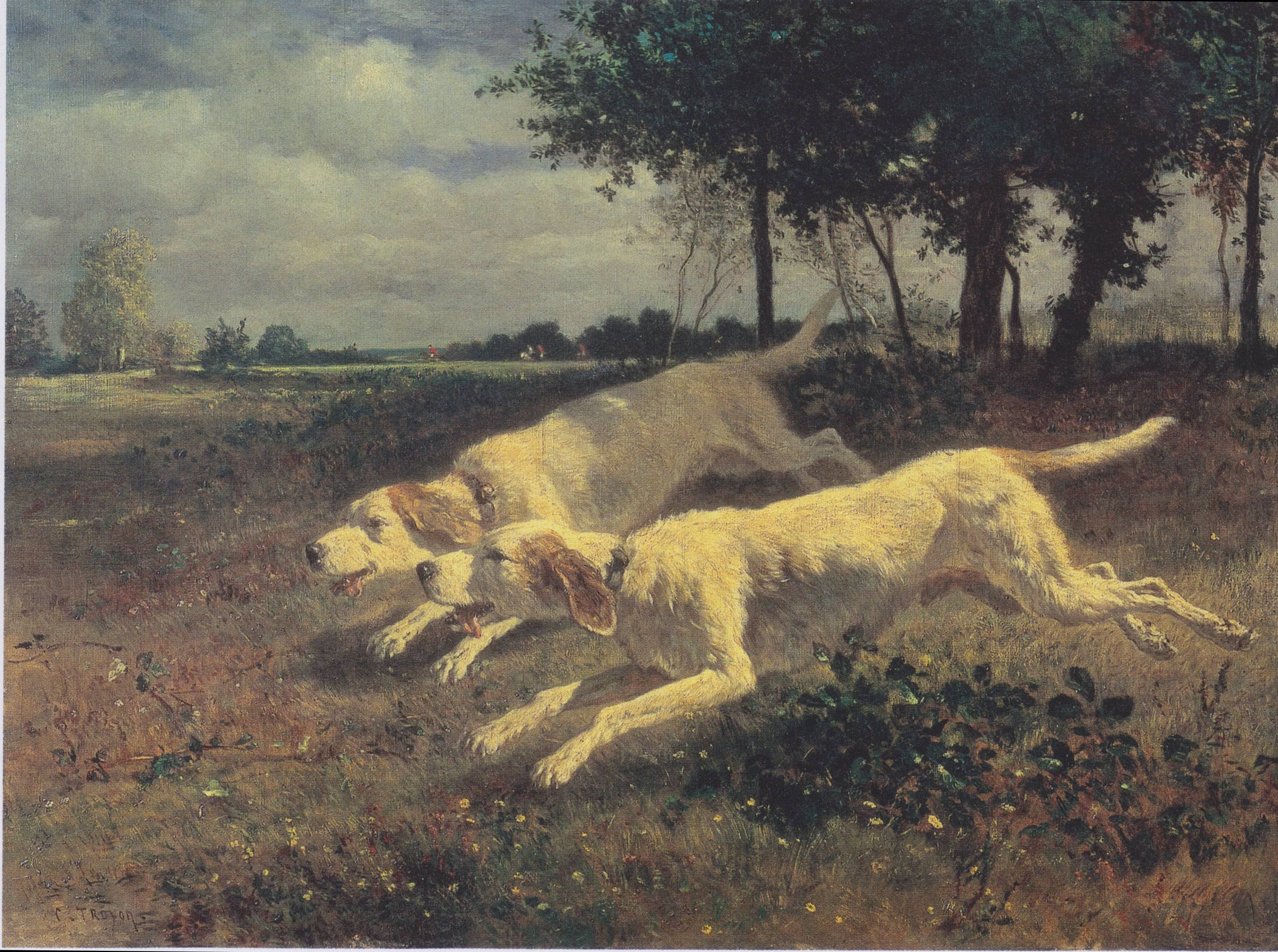 Running dogs - Constant Troyon