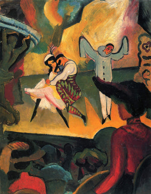 Russian Ballet 1 - August Macke