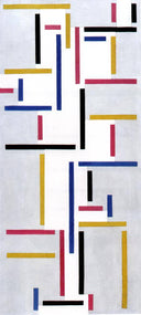 Russian Dance by Theo van Doesburg, geometric oil painting wall art