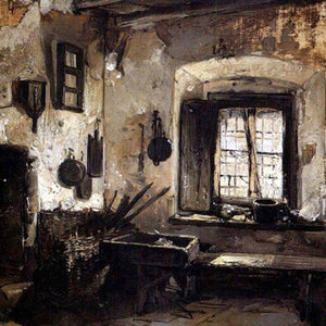 Rustic kitchen interior