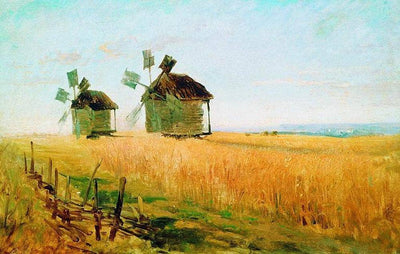Rye by Fyodor Vasilyev — oil painting reproduction