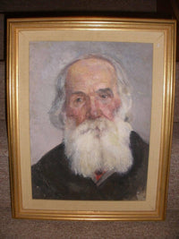 Portrait of an old man (possibly Lev Tolstoy)
