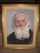 Portrait of an old man (possibly Lev Tolstoy) in master bedroom