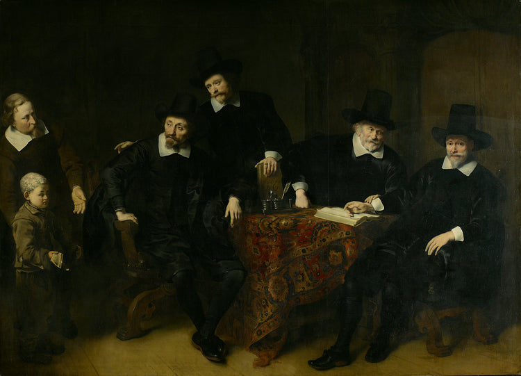 Four Governors of the Amsterdam Leper Asylum - Ferdinand Bol