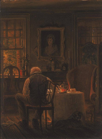 The Widower by Edward Lamson Henry — oil painting reproduction