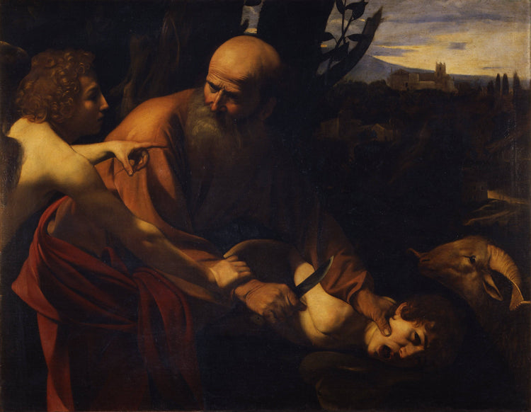 Sacrifice of Isaac - Caravaggio