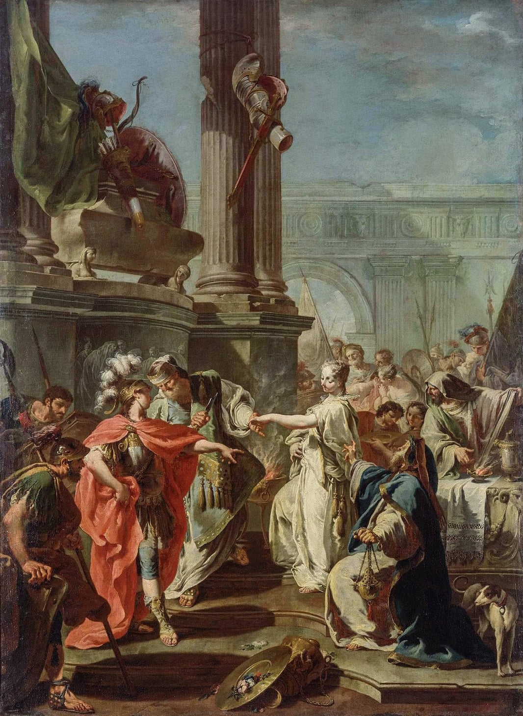 Sacrificio Di Polissena by Giambattista Pittoni — hand-painted cultural oil painting reproduction on canvas