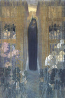 Sadness by Carlos Schwabe — hand-painted abstract oil painting reproduction on canvas