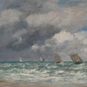 Sailboats at Trouville