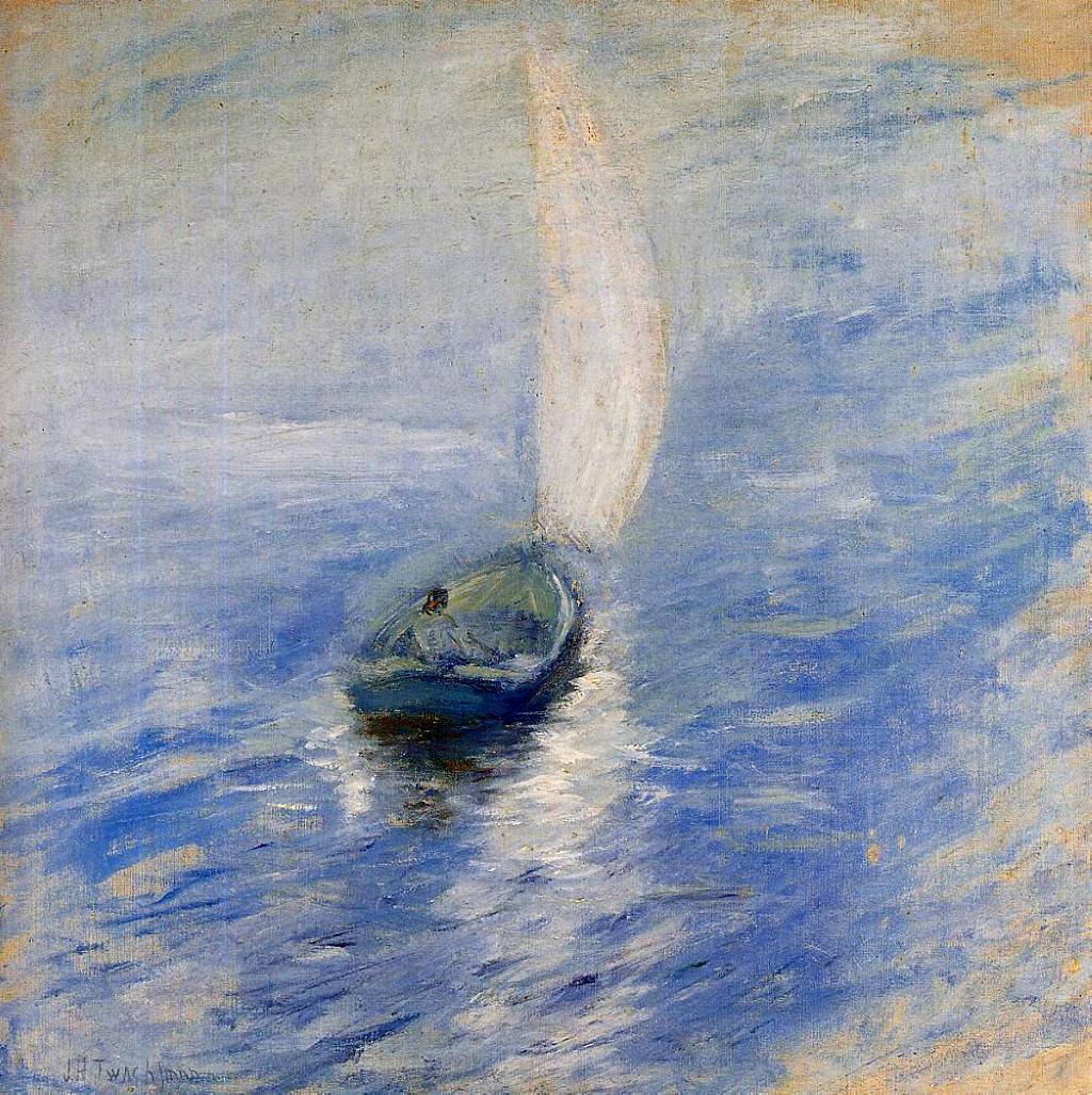 Sailing in the Mist - John Henry Twachtman