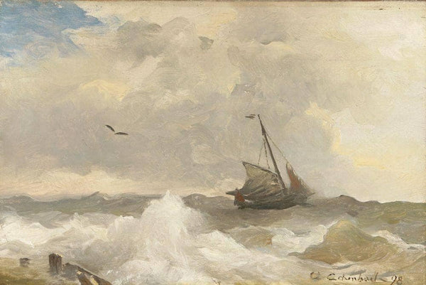 Sailors At Stormy Seas