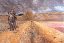Saint Agnes by Jacek Malczewski — hand-painted landscape oil painting reproduction on canvas
