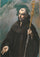 Saint Benedict in kitchen