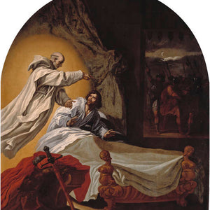 Saint Bruno Appears to Rogerio Guiscardo Count of Apulia and Calabria