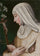 Saint Catherine with a Lily in entryway